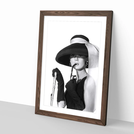 Audrey Hepburn 8 Framed Photographic Print