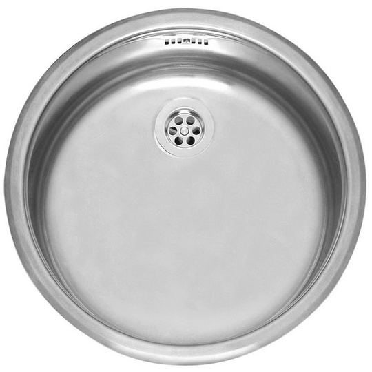 Reginox - Round R18 370 osp (r) Stainless Steel Single Bowl Inset Sink