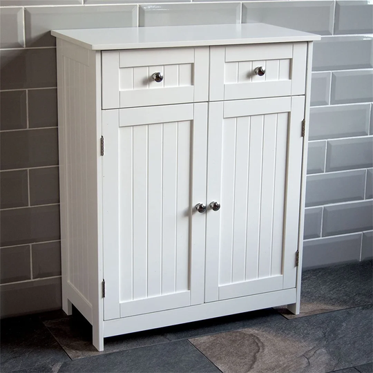 Azzure 60Cm W x 75Cm H x 30Cm D Free-Standing Bathroom Cabinet