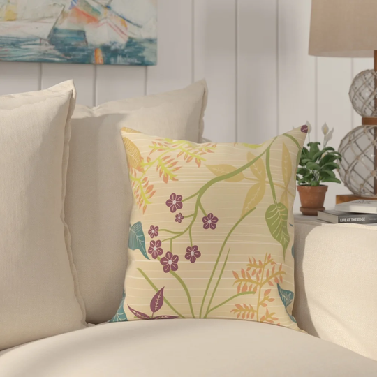 Connelly Botanical Cushion with Filling