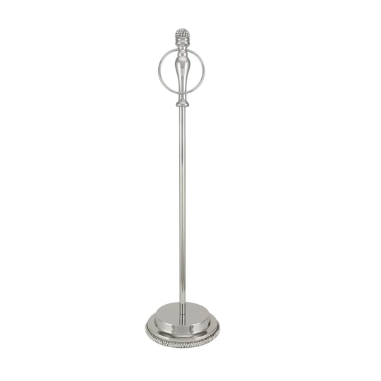 Shreya Free Standing Toilet Roll Holder with Swarovski Crystals
