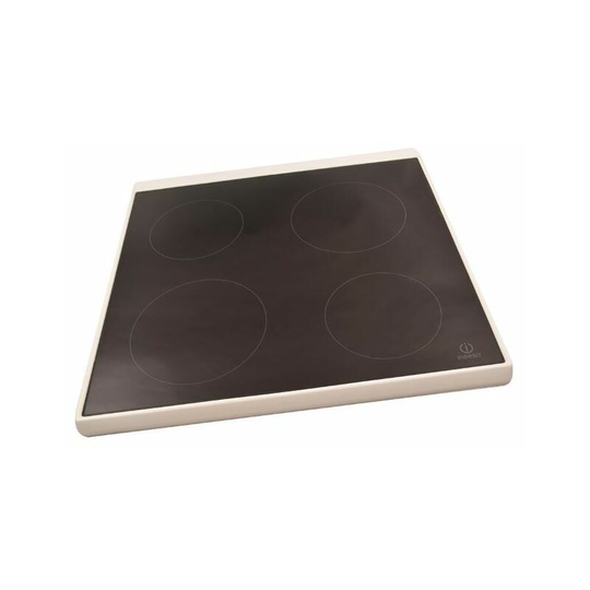 Hob Glass Top & Frame for Indesit Cookers and Ovens