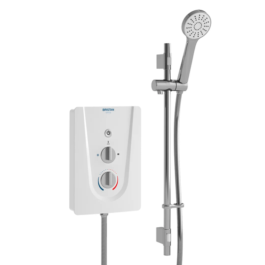 Smile Electric Shower with Slider Rail