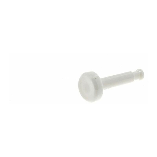 Timer Button White for Hotpoint/Indesit/Cannon/Creda Cookers and Ovens