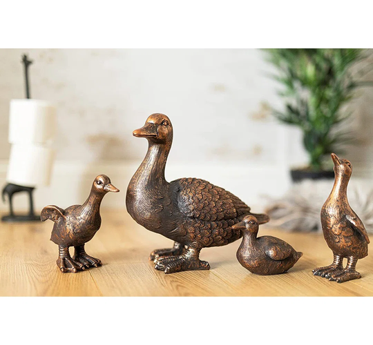 4 Piece Voyles Duck Family Set