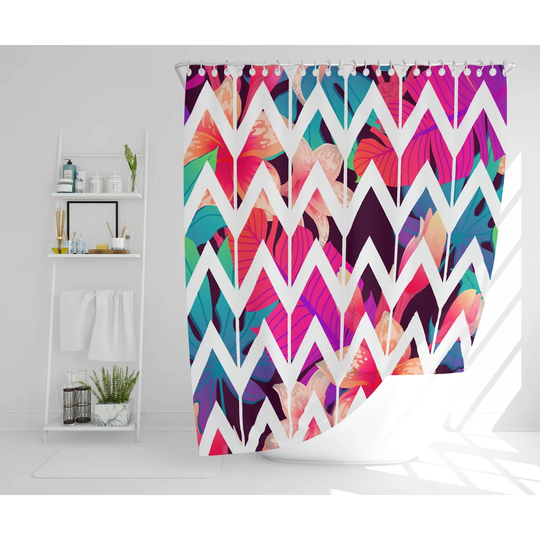Calidia Polyester Shower Curtain