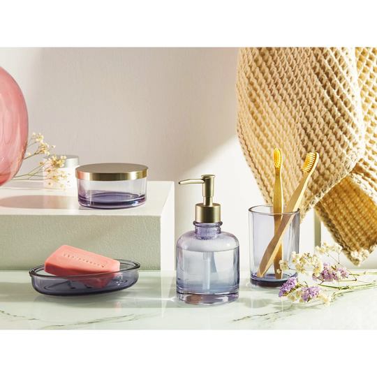 Kasuri 4 Piece Bathroom Accessory set
