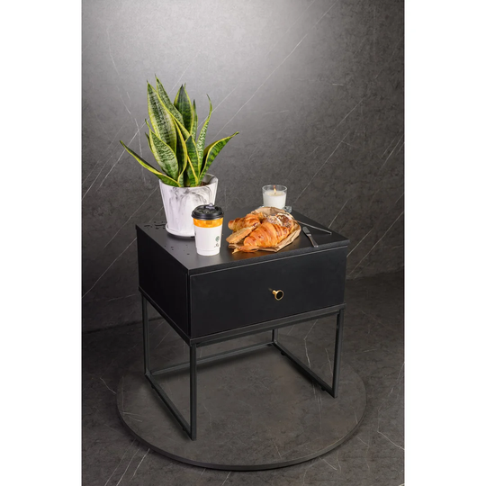Arnold 1 Drawer Bedside Table