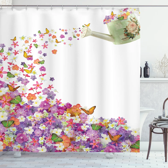 Sconset Polyester Shower Curtain