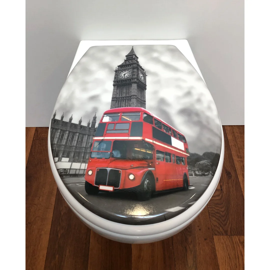 Cortina Big Ben Toilet Seat Sticker