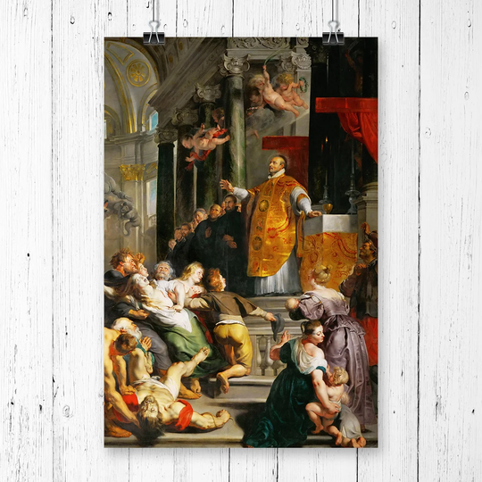 'Miracles' by Peter Paul Rubens Painting Print