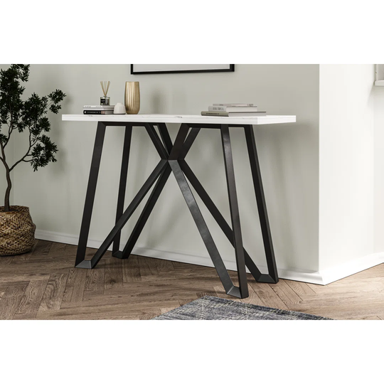 Dining Console Table Matt Dark Grey
