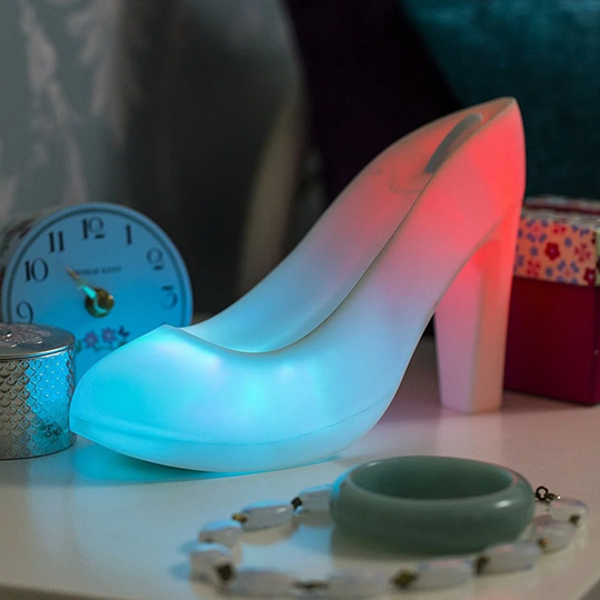 High Heel LED Light Jewellery Stand