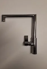 Kitchen Taps Paddle Single Lever Tube Spout