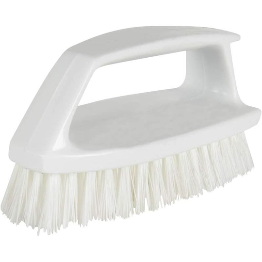 2 x Scouring Brushes - Brushes for Bathroom Joints, Kitchen and Housekeeping - Universal Cleaning for Tiles, Bathtubs, Showers, Carpets, Linoleum