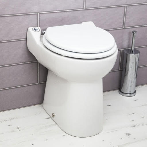 Sanicompact Back To Wall Toilet with Built-in Macerator Pump -1081