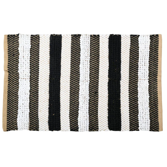 Staub Handwoven Black/Grey/White Indoor/Outdoor Rug