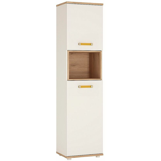 Kiddie Tall 2 Door Cabinet - Brown