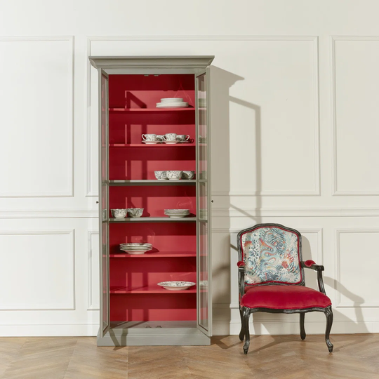 Cabinet - Grey And Red