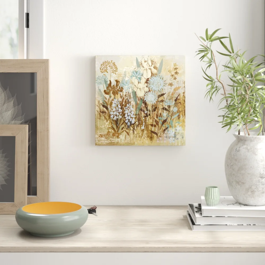 Floral Frenzy IV' Art Print Wrapped on Canvas