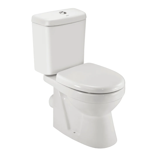 Opal Close Coupled Toilet with Button Flush