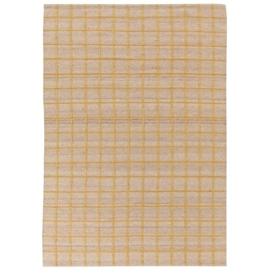 Crampton Original Handmade Kilim Cotton Beige/Yellow Indoor/Outdoor Rug