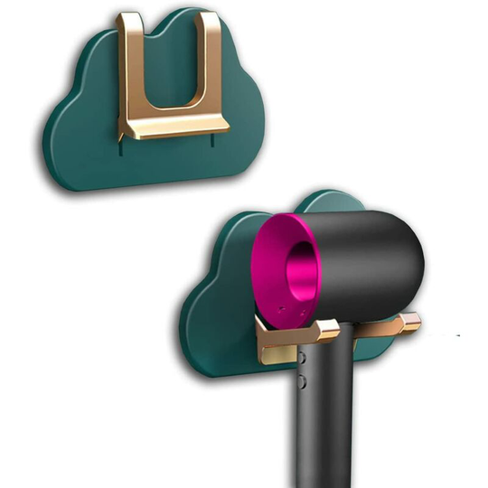 Hair Dryer Holder Wall Mounted Self Adhesive,Bathroom Hair Blow Dryer Rack, Hair Tool OrganizerHair Dryer Holder Wall Mounted Self Adhesive,Bathroom