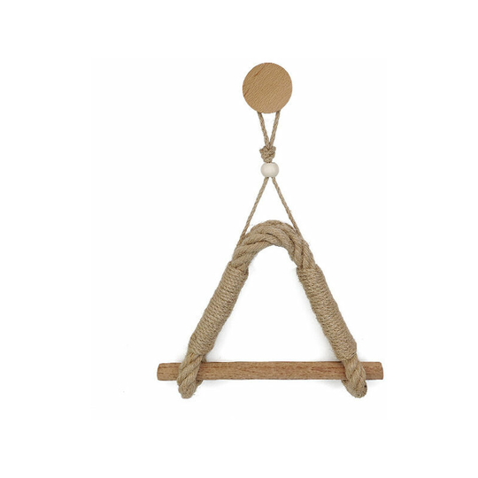 Rope Toilet Paper Holder, rlife Self Adhesive Toilet Roll Holder, Rope Towel Rack Nautical Antique Industrial Toilet Bathroom Accessories