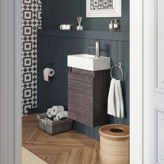Kratos 390mm Wall Hung Cloakroom Vanity