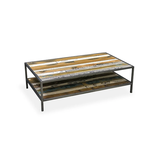 Charmine Solid Wood Coffee Table with Storage