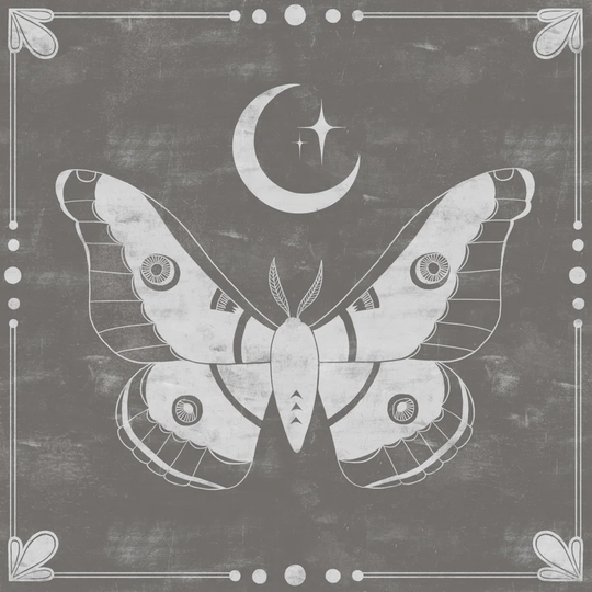 Hallowed Moon II by Grace Popp - Wrapped Canvas Graphic Art