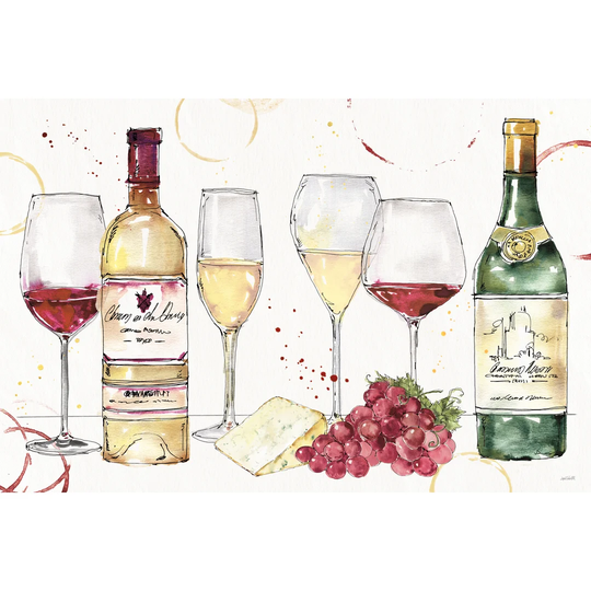 Oaked and Aged I by Anne Tavoletti - Wrapped Canvas Painting Print