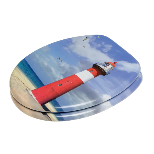Lighthouse Elongated Toilet Seat