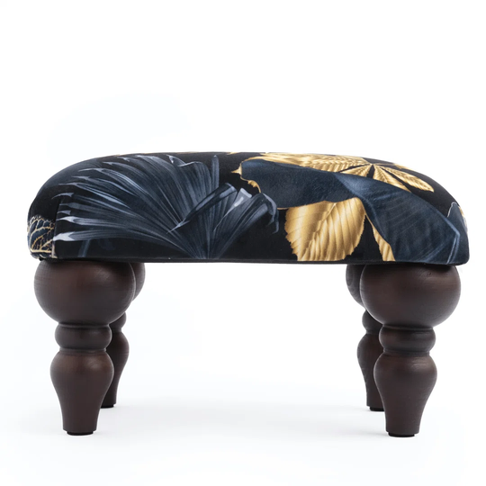 Armchair Footrest Fancy Gold