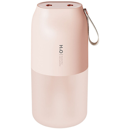 Superseller - 300mL usb Double Spray Humidifiers with led light Cool Mist Auto Shut-Off Humidifier Portable Desk Humidifiers