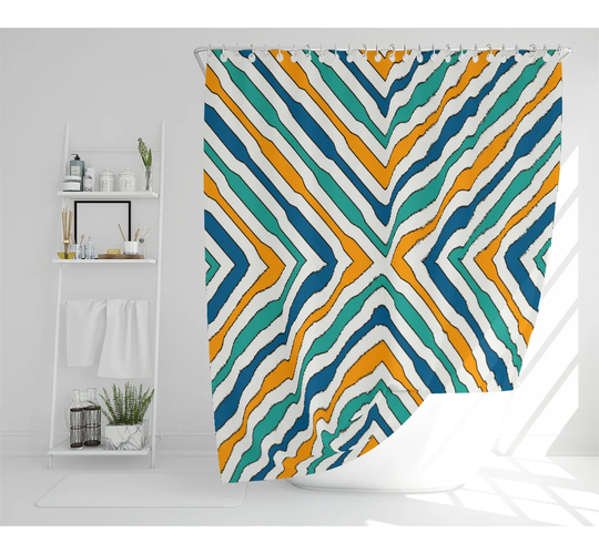 Feickert Polyester Shower Curtain Set