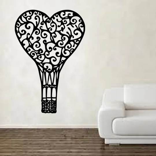 Shabby Elegance Air Ballon Wall Sticker