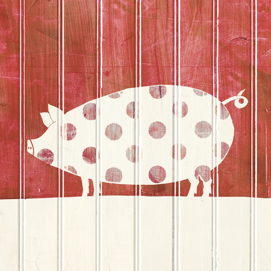 Spotted Pig II by Michael Mullan - Wrapped Canvas Painting Print