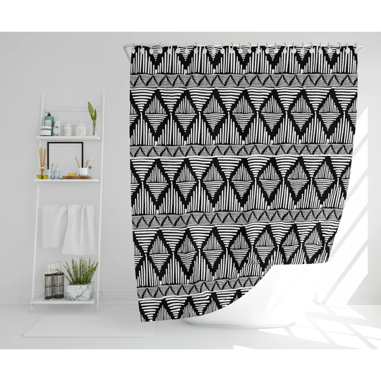 Bowning Polyester Single Shower Curtain