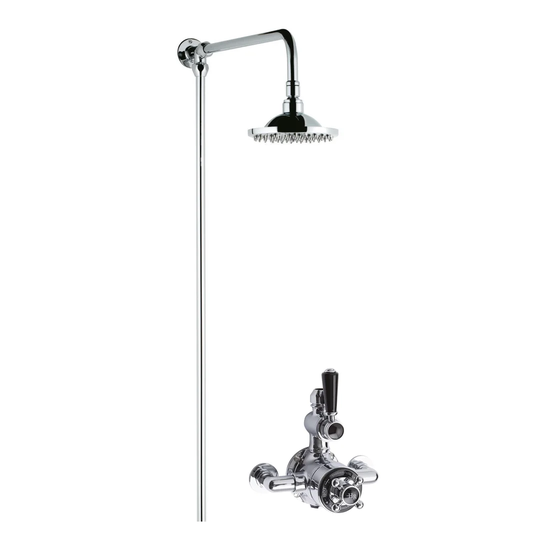 Mixer Shower with Fixed Shower Head