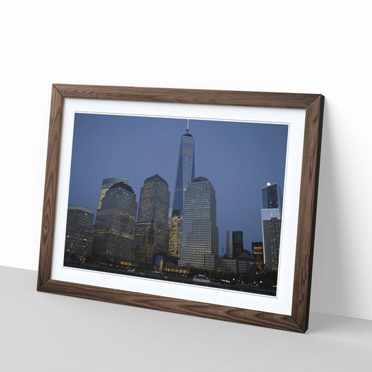 'New York City Skyline USA 13' Framed Photographic Print