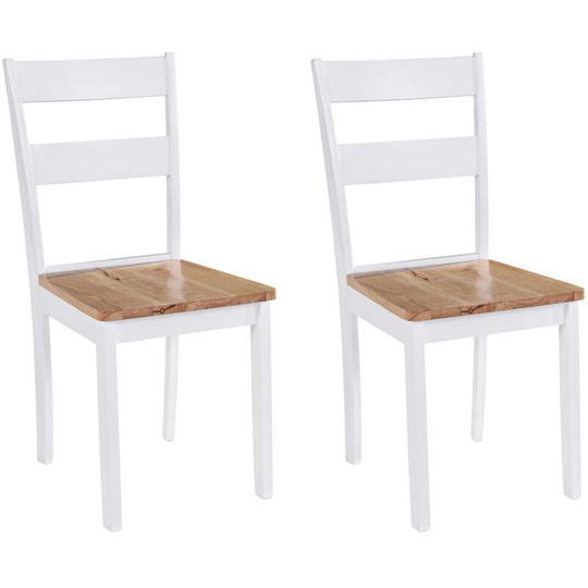 Marc Solid Wood Dining Chair by August Grove White