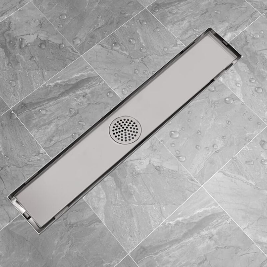 Linear Shower Drain 630x140 mm Stainless Steel VDFF04351_UK - Topdeal