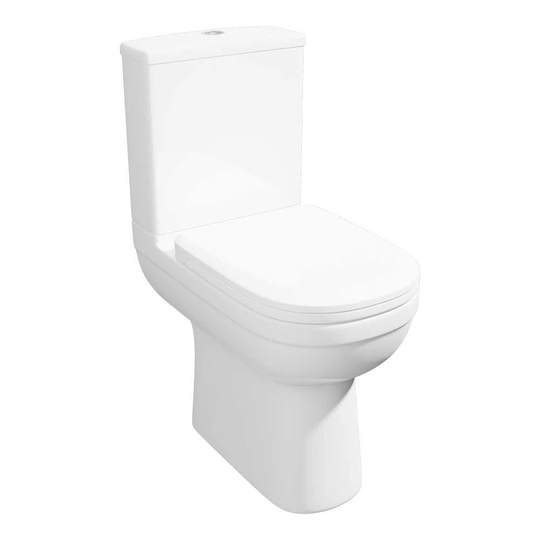 Ratchford Close Coupled Toilet with Flush