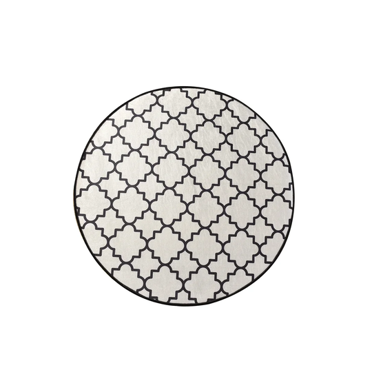 Haden Flatweave Black/Beige Rug