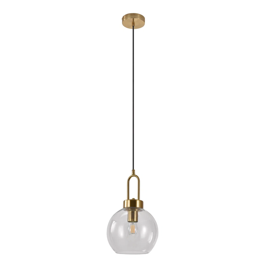1 - Light LED Pendant with Accents