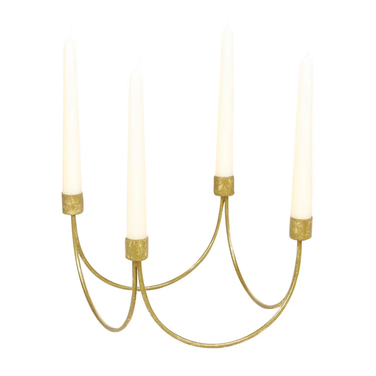 12.5Cm Metal Tabletop Candelabra