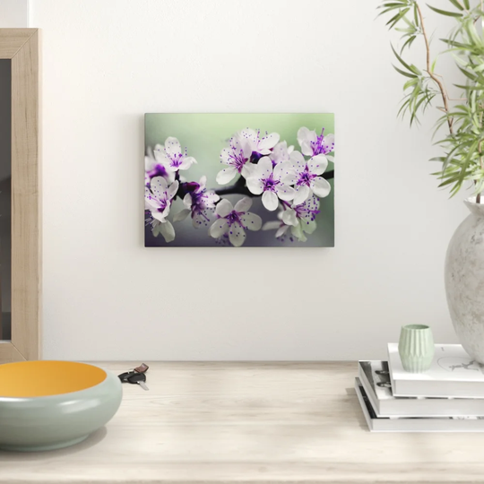 "Flower Purple Blossoms" Graphic Art