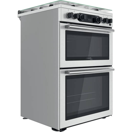 Cannon by Hotpoint CD67G0CCX/UK Gas Cooker - Silver