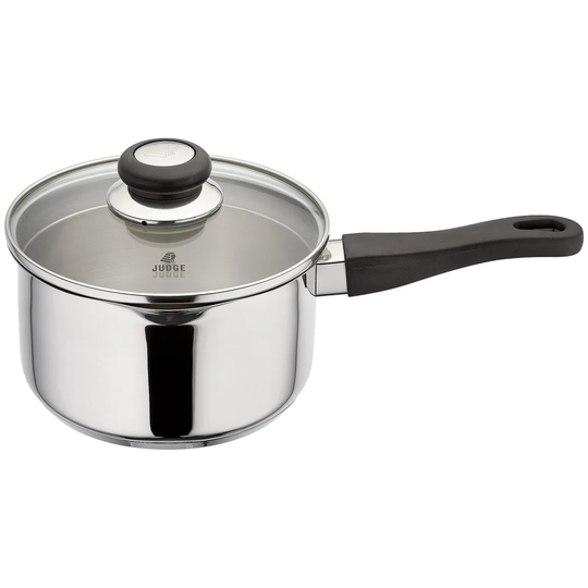 Judge Vista Non-Stick Saucepan with Glass Draining Lid